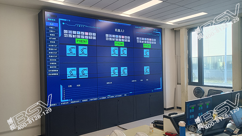 某企業監控中心-55寸液晶拼接屏